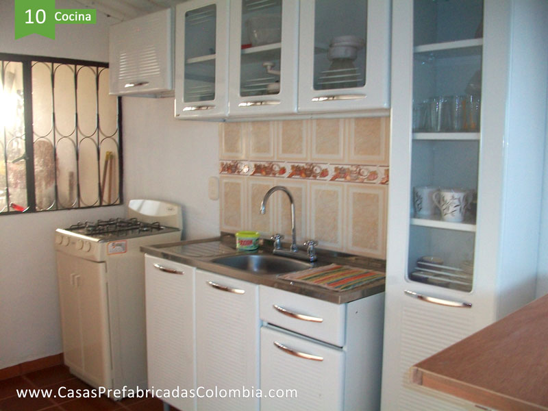 Cocina integral y enchape